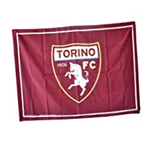 Bandiera torino toro usato  Spedito ovunque in Italia 
