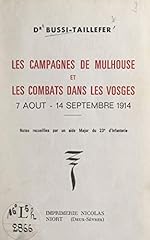 Campagnes mulhouse combats d'occasion  Livré partout en France