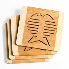 Hefild 4pcs bamboo for sale  Delivered anywhere in USA 
