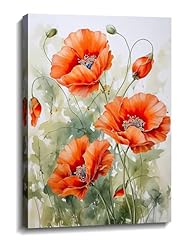 Kplundo poppy wall for sale  Delivered anywhere in USA 