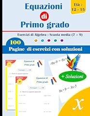 Equazioni primo grado usato  Spedito ovunque in Italia 