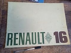 Renault plaquette publicitaire d'occasion  Livré partout en France