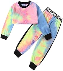 Girls cropped sweatsuit for sale  Delivered anywhere in USA 