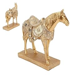 Cyrank goldene pferdestatuen gebraucht kaufen  Wird an jeden Ort in Deutschland