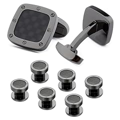 Carbon fiber cufflinks for sale  Delivered anywhere in USA 