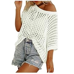 Häkelpullover damen schulterf gebraucht kaufen  Wird an jeden Ort in Deutschland