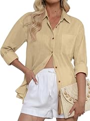 Khaki tops women for sale  Delivered anywhere in USA 