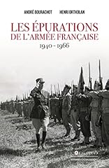 épurations armée française d'occasion  Livré partout en France