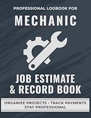 Mechanic job estimate for sale  Delivered anywhere in UK