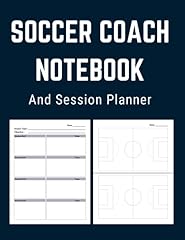 Soccer coach notebook for sale  Delivered anywhere in USA 