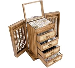 Jewelry organizer rattan for sale  Delivered anywhere in USA 