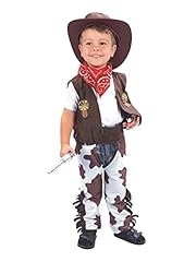 Brown cowboy toddler for sale  Delivered anywhere in UK