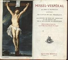 Missel vesperal 238 d'occasion  Livré partout en France
