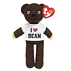 Mr Bean Official I Love Soft Knitted Beanie Bear by, used for sale  Delivered anywhere in UK