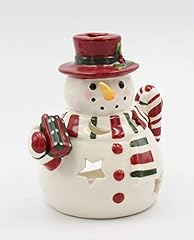 Fine ceramic snowman for sale  Delivered anywhere in USA 