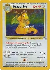 Pokémon dragonite holo d'occasion  Livré partout en France