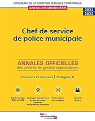 Chef service police d'occasion  Livré partout en France