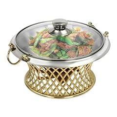 Round chafing dish for sale  Delivered anywhere in USA 