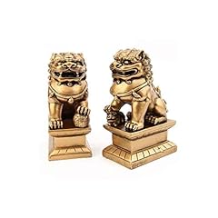 Lachineuse statuettes lions d'occasion  Livré partout en France