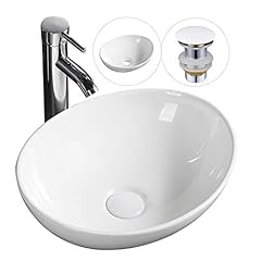Modern oval bathroom for sale  Delivered anywhere in UK