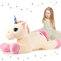 32 Inches Unicorn Stuffed Animals Plush Giant Unicorn for sale  Delivered anywhere in UK