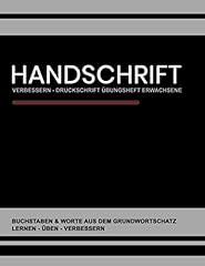 Handschrift verbessern drucksc gebraucht kaufen  Wird an jeden Ort in Deutschland