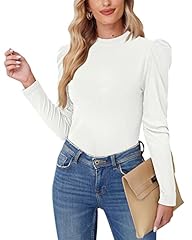 Puffed sleeve tops for sale  Delivered anywhere in UK