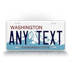 Custom washington license for sale  Delivered anywhere in USA 