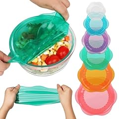 Silicone stretch lids for sale  Delivered anywhere in USA 