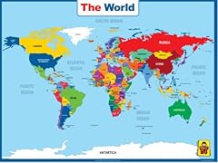 Map laminated poster for sale  Delivered anywhere in USA 