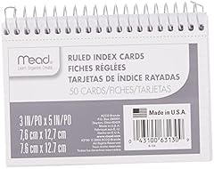 Mead index cards for sale  Delivered anywhere in USA 