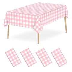 Pcs pink gingham for sale  Delivered anywhere in USA 