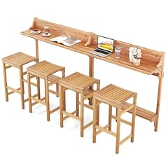 Tangkula pieces acacia for sale  Delivered anywhere in USA 