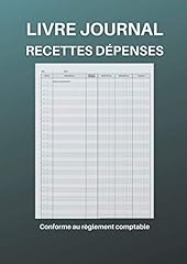 Livre journal recettes d'occasion  Livré partout en France
