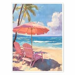 Pastel beach painting for sale  Delivered anywhere in USA 