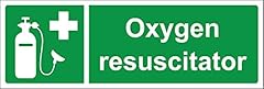 Oxygen resuscitator safety for sale  Delivered anywhere in UK