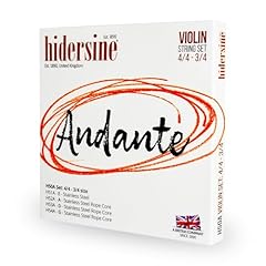 Hidersine andante violin for sale  Delivered anywhere in UK