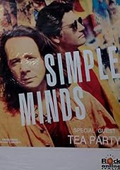 Simple minds poster for sale  Delivered anywhere in UK