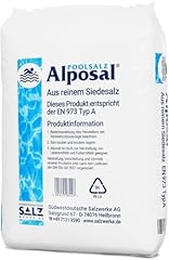 Alposal poolsalz 25kg gebraucht kaufen  Wird an jeden Ort in Deutschland