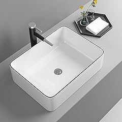 Vessel sink rectangular for sale  Delivered anywhere in USA 