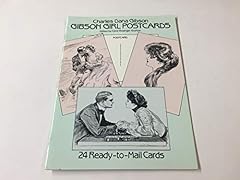 Gibson girl postcards d'occasion  Livré partout en France