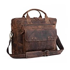Leather briefcase inch for sale  Delivered anywhere in USA 