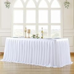 Partisky white polyester for sale  Delivered anywhere in USA 