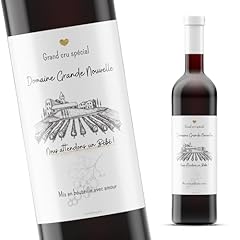 étiquettes bouteille vin d'occasion  Livré partout en France