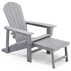 Vonhaus grey adirondack for sale  Delivered anywhere in UK