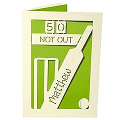 Cricket birthday card for sale  Delivered anywhere in UK