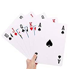 giant playing cards a4 for sale  Delivered anywhere in UK