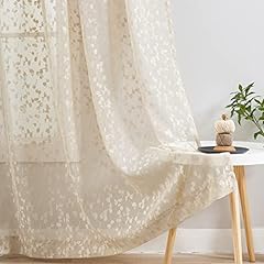 Lace sheer curtains for sale  Delivered anywhere in UK