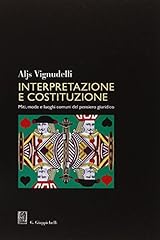 Interpretazione costituzione.  usato  Spedito ovunque in Italia 