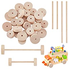 Olycraft 32pcs wooden for sale  Delivered anywhere in UK